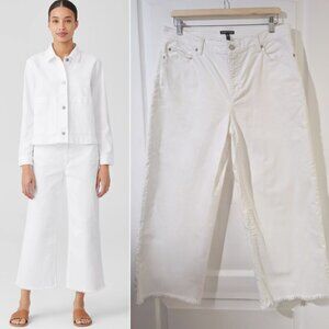 Eileen Fisher | Organic Cotton Denim Wide-Leg Jean